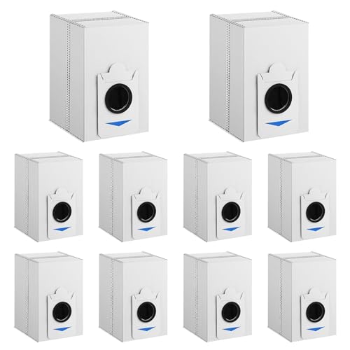 10 Packs Replacement Vacuum Cleaner dust Bags Compatible with ECOVACS DEEBOT T30S COMBO/X2 Omni/X2 PRO/ X2 Comb Robot Vacuum Cleaner?not for t30)