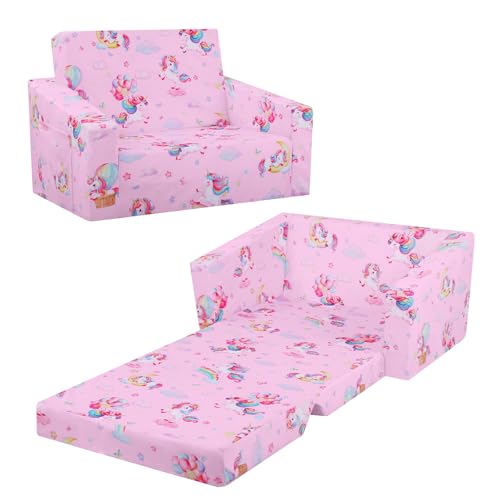 Canapé-lit pour bébés stable et convertible en mousse légère