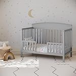 Graco Benton 5-in-1 Convertible Crib (Pebble Gray) – GREENGUARD Gold Certified, Converts from Baby Crib to Toddler Bed, Daybed and Full-Size Bed, Fits Standard Full-Size Crib Mattress - Image 3