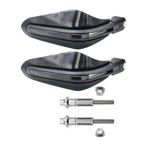 Protège-mains universels pour moto 7/8" 22 mm noir de protection tout-terrain