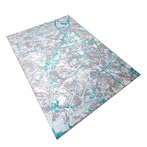 Image of Rugs Shop Modern Design Large Area Rugs Long Hallway Runner Living Room Bedroom Carpet Mat (120x170, Rose-Agra Rugs)