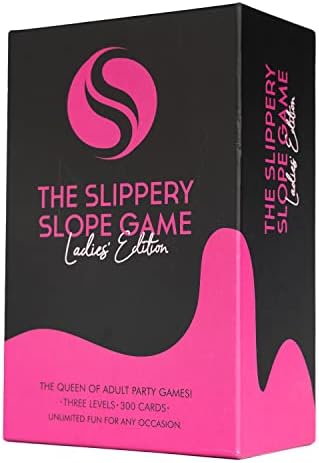 The Slippery Slope Game; The Ultimate Hen Party Games A Must Have Hen Party Game Accessories Card Game- The Hilarious Choice in Adult Party Games- 300 Cards