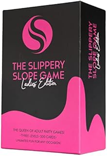 The Slippery Slope Game; The Ultimate Hen Party Games A Must Have Hen Party Game Accessories Card Game- The Hilarious Choice in Adult Party Games- 300 Cards