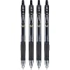 Pilot G2 Pens, Premium Refillable and Retractable Rolling Ball Gel Pens, Fine Point, 0.7mm, Black Ink, 4-Pack