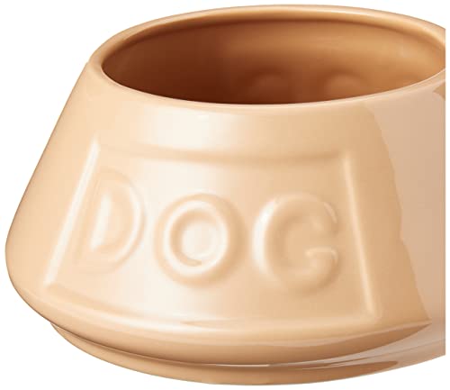 Mason Cash Cane Non-Tip 8-Inch Lettered Dog Bowl #TOP2
