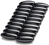 Piedras Magnéticas de Hematita 45mm, 20 Piezas, para Alivio del Estrés y Concentración, Juguete de Escritorio