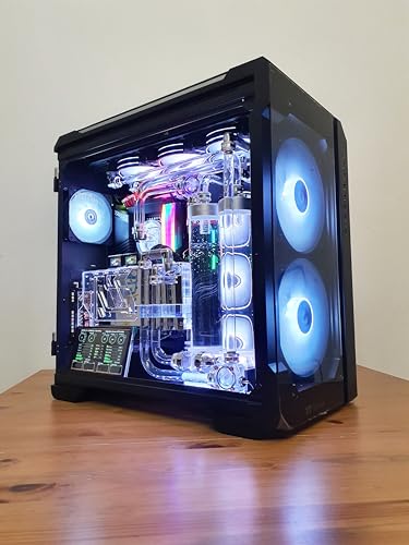 VIXIA High End Custom Watercooled Gaming PC - Intel Core i9 14900K - GeForce RTX 4090 DDR6X 24GB - DDR5 64GB 6000MHz - PCIe4.0 M.2 NVME 2TB - Dual Cooling - VXF-20B 2 - Crystal Black - Image 2