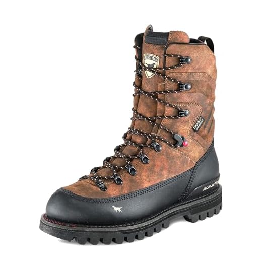 Irish Setter, Elk Tracker XD, Men’s, 10", Waterproof, Hunting Boot, Field Camo (P), 10.5 D (Medium)