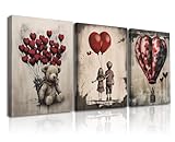 Piy Painting Lienzo De Pared Set 3 Piezas, 58x40 cm