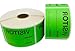 for Visitor 3x2 Name Tag Identification Labels 500 Green Name Date Stickers 2 Rolls