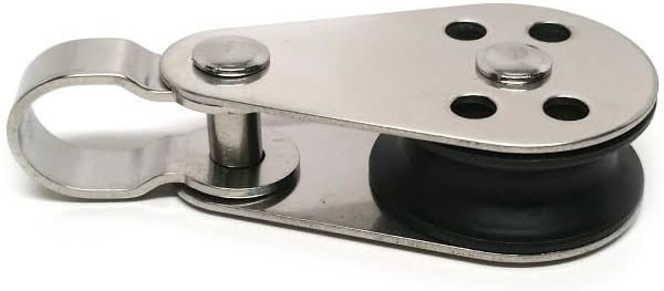 Pactrade Marine x10 Canoe Boat Sailboat Kayak Anchor Trolley SS316 Pulley Block