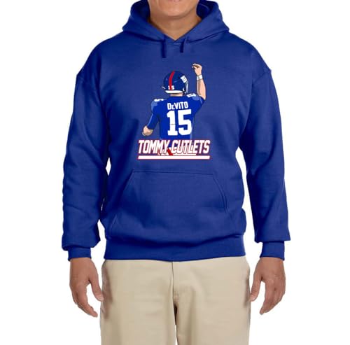 Blue New York Tommy DeVito Tommy Cutlets Hooded Sweatshirt