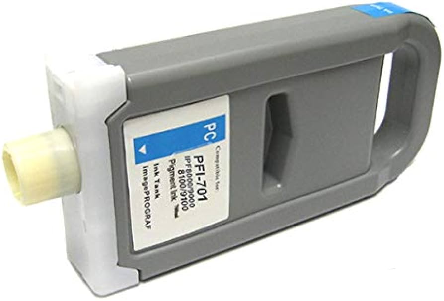 Amazon.co.jp: pfi-701pc新しい互換インクカートリッジCanon ipf8000 Amazon.co.jp: pfi-701pc新しい互換インクカートリッジCanon ipf8000