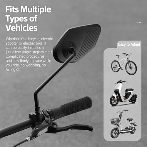 Evita giros forzados en tu bicicleta usando la vista trasera giratoria de 360 grados 4