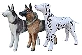 Jet Creations Dog Inflatable Animals 3 packGreat for Pool, Party Decoration, Birthday AN-3DOGS,...