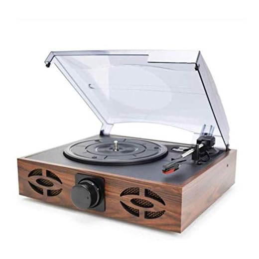 Music Box Home Retro Phonograph Modern LP Vinyl Record Player med högtalare, Bluetooth, USB TF Card Line in, FM-radio hörlursuttag för underhållning Heminredning