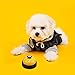 Comsmart Pet Training Bell, Set of 2 Dog Puppy Pet Potty Training Bells, Dog Cat Door Bell Tell Bell with Non-Skid Rubber Base
