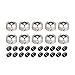 uxcell 10PCS RC Airplane Plane Landing Gear Wheel Stop 5.1mm Shaft Hole Dia.