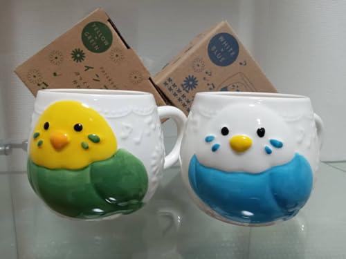 parakeet pair mug
