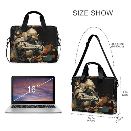 Maletín Art Samurai para laptop 13-16 pulg miniatura 5