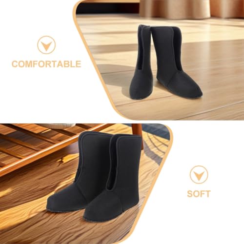 SUPVOX 1 Pair Warm Boot Liners for Men: Soft Insulated Shoe Liners for Winter Snow Boots - Ideal for Walking and Hiking2
