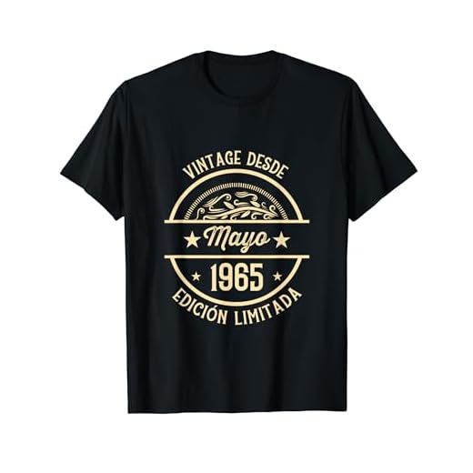 Cumpleaños Hombre Regalos Vintage Desde Mayo 1965 Camiseta
