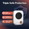 Calentador Personal Lasko MyHeat, Compacto, Blanco 4