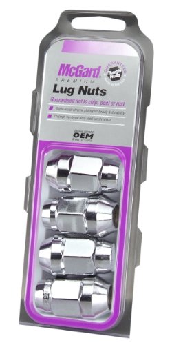 Tuercas McGard 64023 M14x1.5 de asiento cónico cromadas para llantas de coche