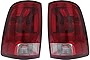 Evan-Fischer Tail Light Assembly Compatible with 2009-2010 Dodge Ram 1500 Standard Type Set of 2 Passenger and Driver Side