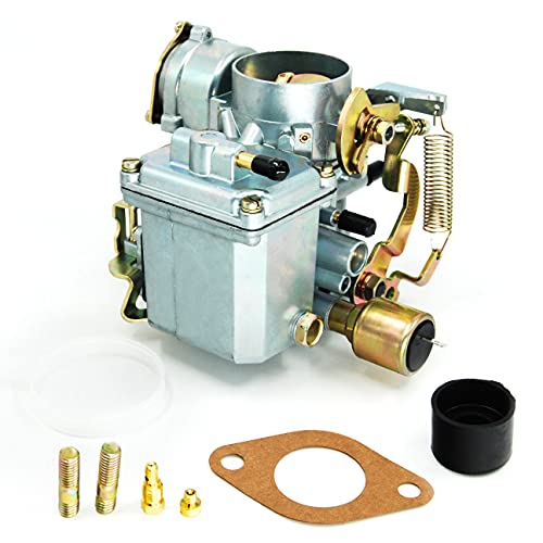 TOM - Carburetor 34 PICT-3 Type 1 Air Cooled 1600cc Dual-Port Engine 113129031K For 1971-1979 Volkswagen VW Beetle Super Beetle