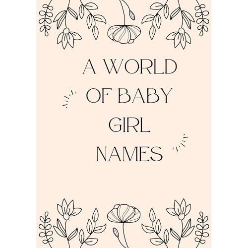 A World of Baby Girl Names Audiolibro Por Seraphina Quill arte de portada