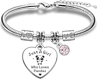 TTOVEN Panda Gifts for Girls Panda Bracelet for Girls