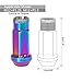 SOROPARTS Lug Nuts M12x1.25 Open End Wheel Nuts,Taper Acorn Seat, Forged Locknut Racing Nut 20 Set 2 Pieces Total 22 Pieces and 1 Nut Socket Key (Multicolored M12 x P1.25)