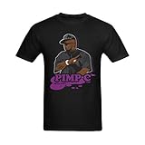 Definite Myself Men's Chad Pimp C Butler Painting Design T-Shirt - Style T Shirt US Size 2XL