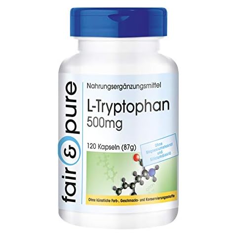 L-Tryptophan 500mg - vegan - essentielle Aminosäure Cover