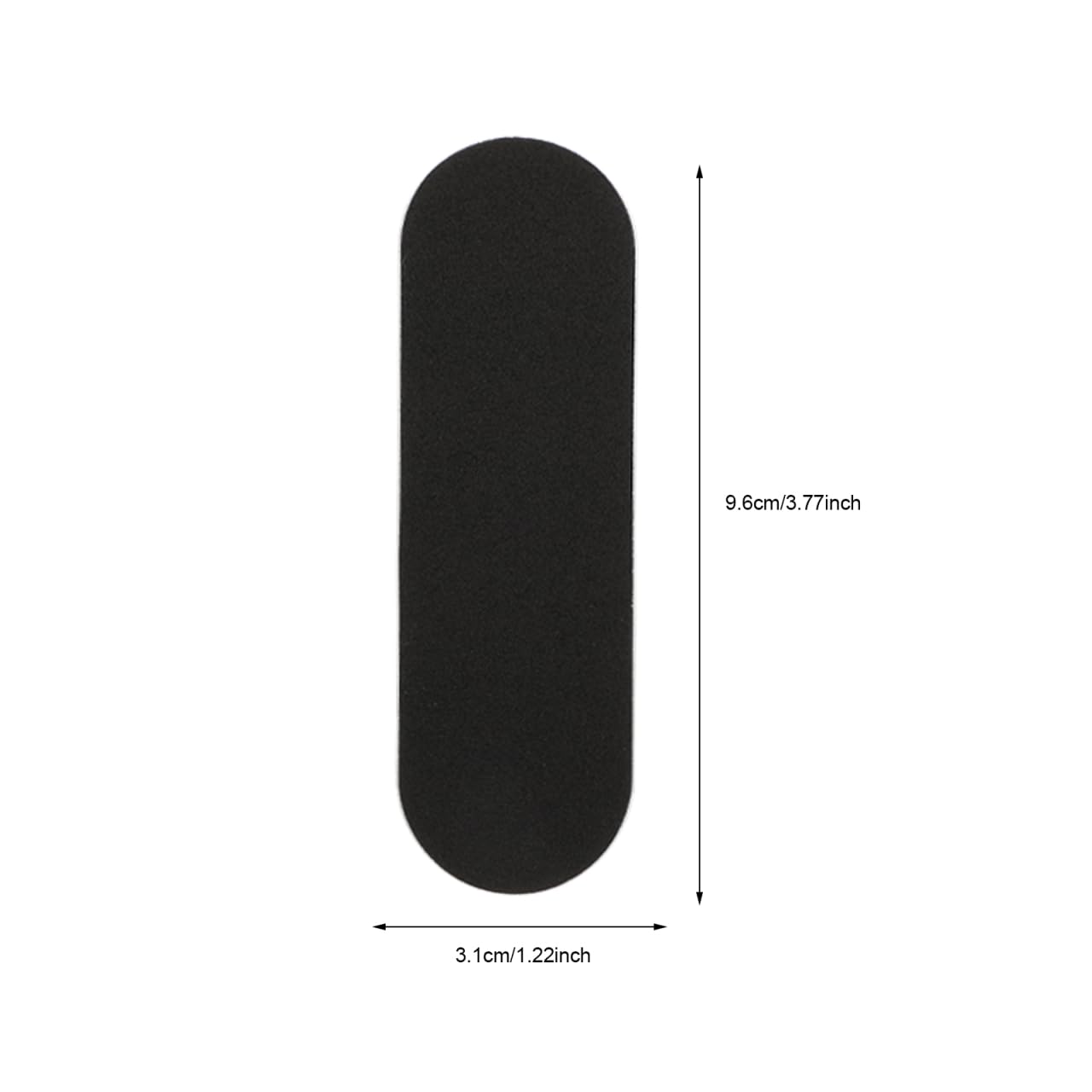 SOPOTUTU Lot De 10 Stickers Antidérapants Pour Skateboard Doigt – Grip Mousse Adapté à Tous Les Fingerboards