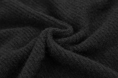 Image of Women's Knit Cardigans Open Front Long Sleeve V Neck Button Down Loose Cardigan Sweaters Cable Knit Outwear Coats