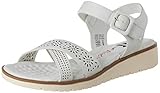  XTI 49942.0, Sandalias con Punta Abierta Mujer, Blanco (Hielo Hielo), 39 EU