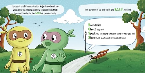 Consent Ninja: A Children’s Picture Book about Safety, Boundaries, and Consent 4 41iDP+a KTL