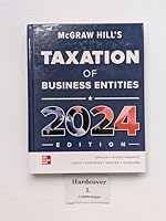 McGraw-Hill's Taxation of Business Entities 2024 Edition 1265364524 Book Cover