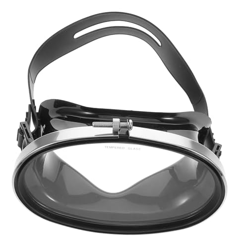 BESTonZON Máscara de Buceo para Hombre con y Correa Gafas de Natación y Portátil Lente de Templado para Visión Clara y Múltiple Submarino
