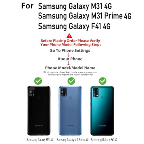 Image of Fractional Pattern Design Premium 2D Printed Metal Back Case Cover for Samsung Galaxy M31 Prime / M31 / F41