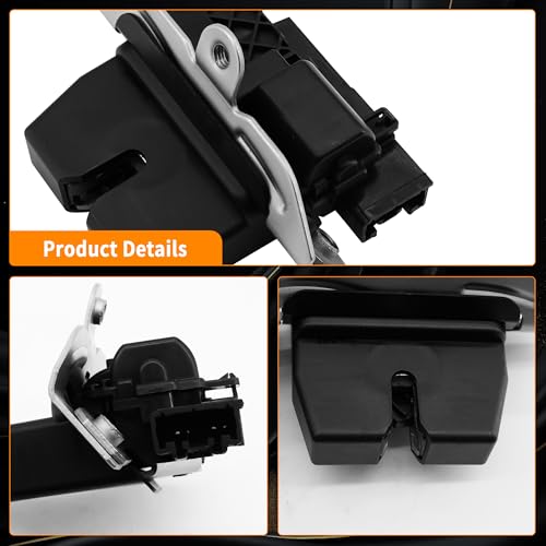 Ovabeyna FA1Z7443150C Trunk Lid Latch Lock Actuator Fit for Ford & Lincoln Vehicles - Explorer 2020-22, Escape 2020-23, Edge, Mustang Mach-E, Police Interceptor Utility, MKX, Nautilus(Rear Tailgate) by Ovabeyna - Image 2
