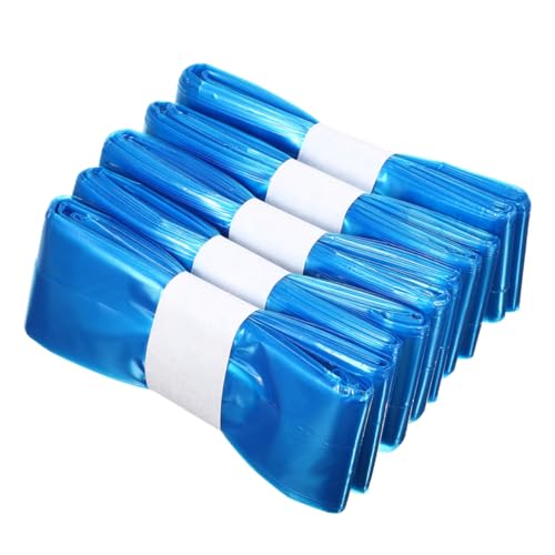 Luxshiny 5 Rolls Convenient Nappy Bags Diapers Garbage Pouches Blue Pe or Thickened Trash Bags Diaper Pail Bags