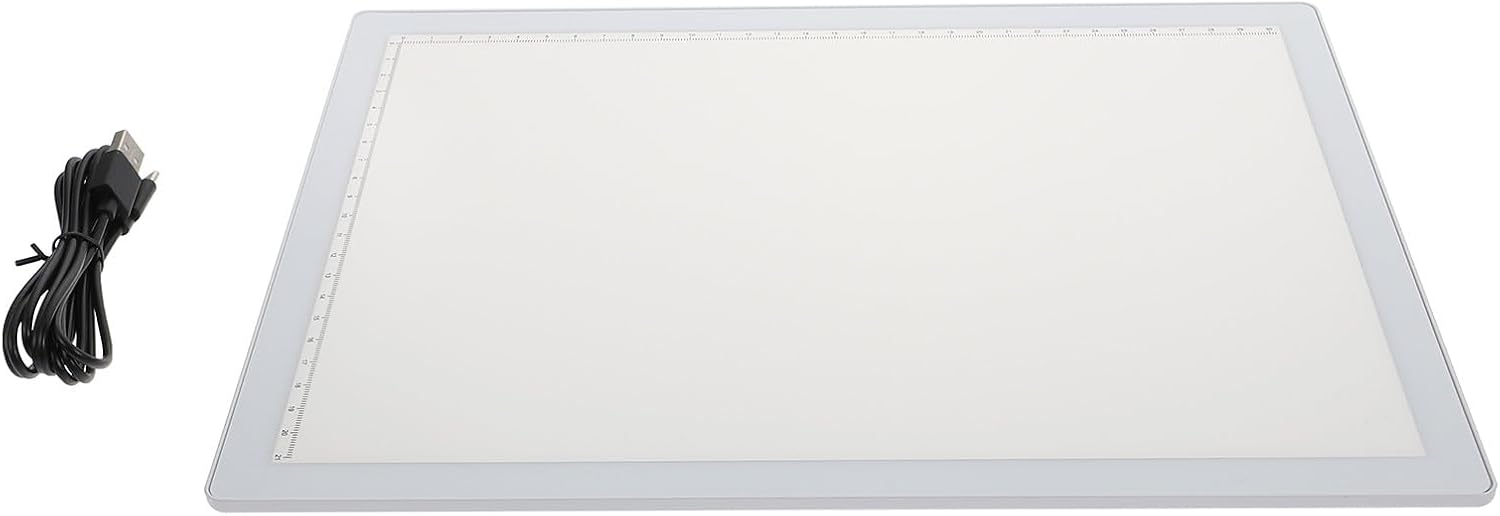 ULDIGI A4 USB Rechargeable Copying Writer Board White Magnetic Sketching Drawing Light Box for Artists and Animators Tracing and Painting Pad