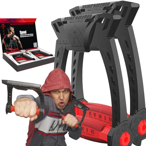 SAADVAKASS Evnik-3 High Speed Simulator - ShadowBox Pro - Precision Punch Training - Masterful Knockout Power - Enhance Boxing Skills - Elastic Ballistics Method Ideal Boxing Gift!