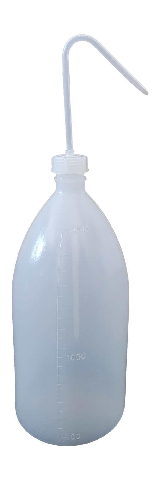 24 x 500ml rund natur aus LDPE inkl. Schraubverschluss mit Steigrohr (Spritzverschluss), Laborflasche, Enghals, Dosierflasche, Dosierflaschen, Spritzerflasche***