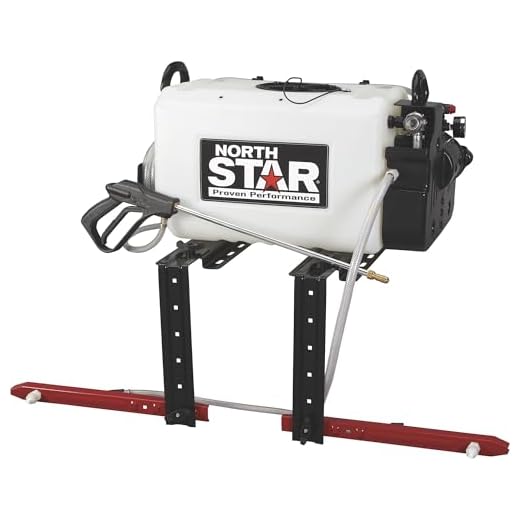 NorthStar ATV Broadcast and Spot Sprayer with 2-Nozzle Boom- 16-Gallon Capacity, 2.2 GPM, 12 Volts