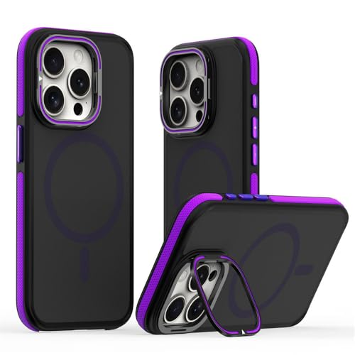 Coque rigide magnetique antichoc iPhone 15 Pro Max avec charge sans fil