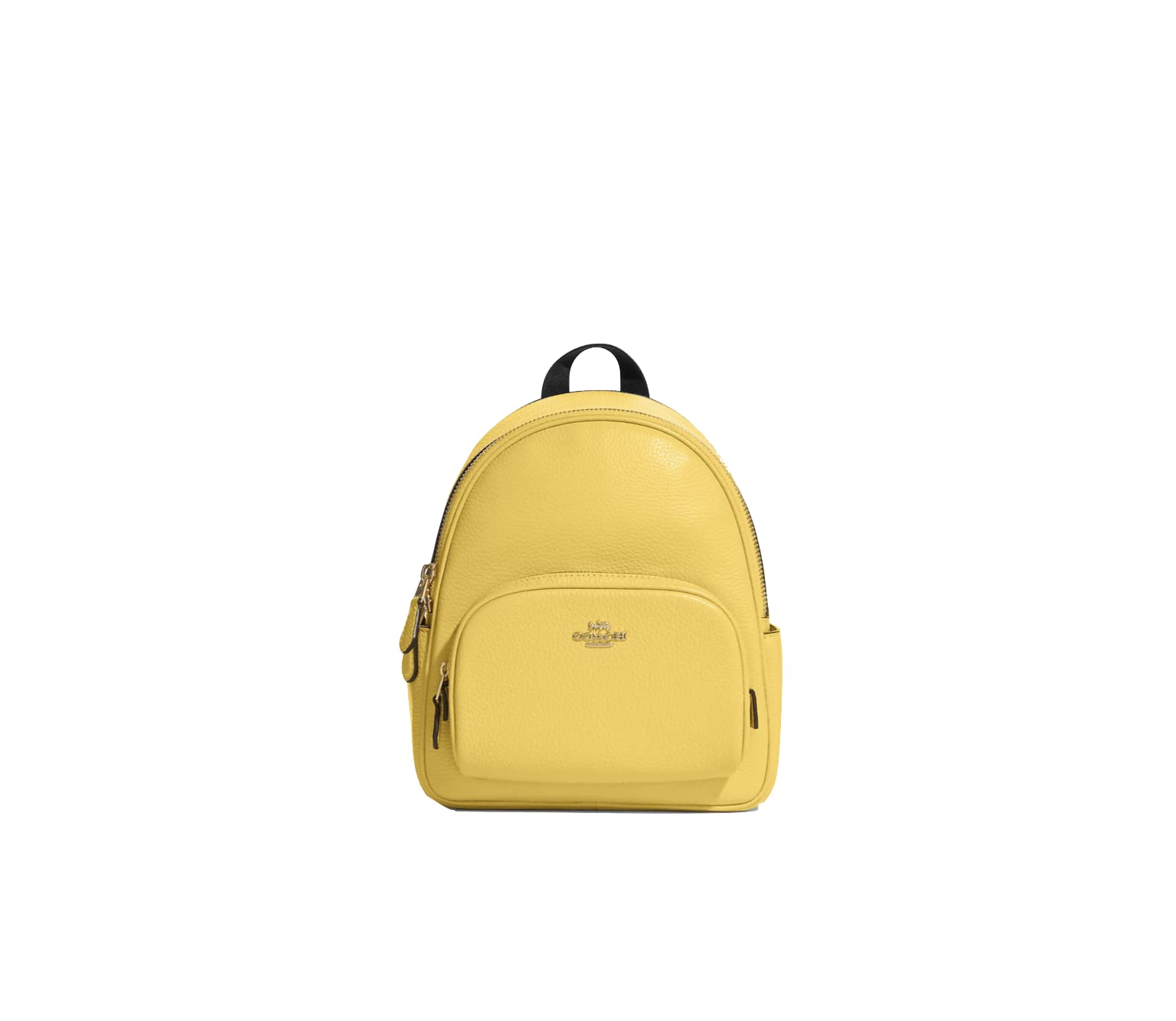 Coach Mini Court Backpack in Retro Yellow Coach Yellow Mini Court Backpack / BRAND NEW | eBay main image 3